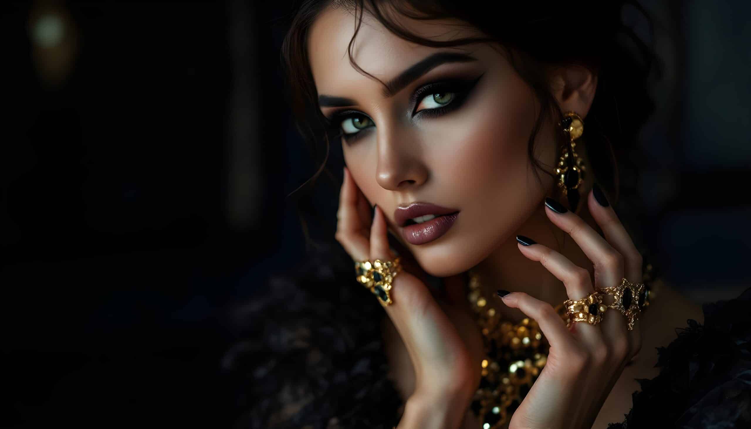 Biżuteria z pazurem - mroczny styl na Halloween 2025. Jak dobrać dodatki w klimacie dark & glam?