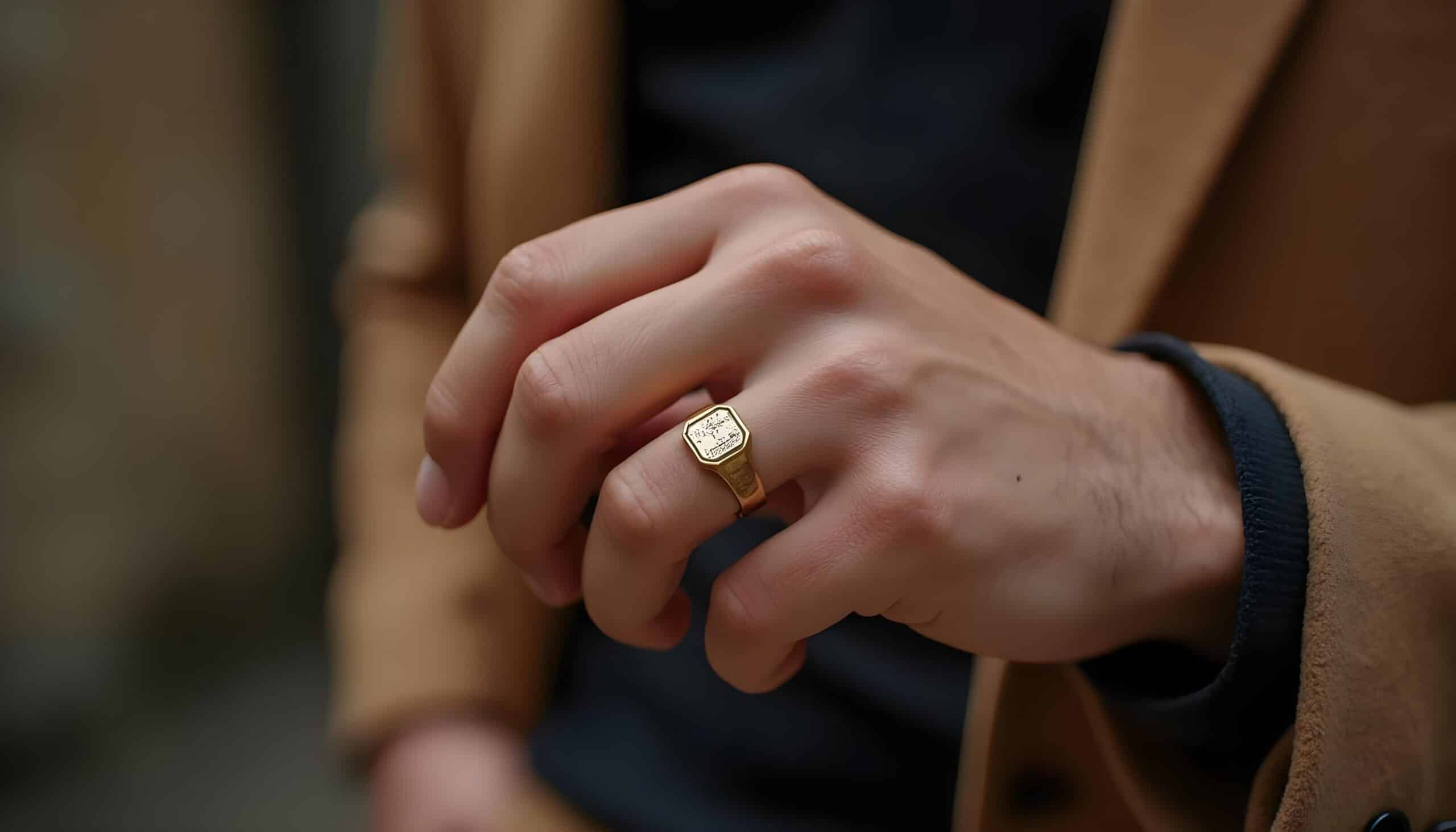 Sygnet męski - symbol męskości czy modny dodatek Trendy 2025 i jak dobrać idealny model