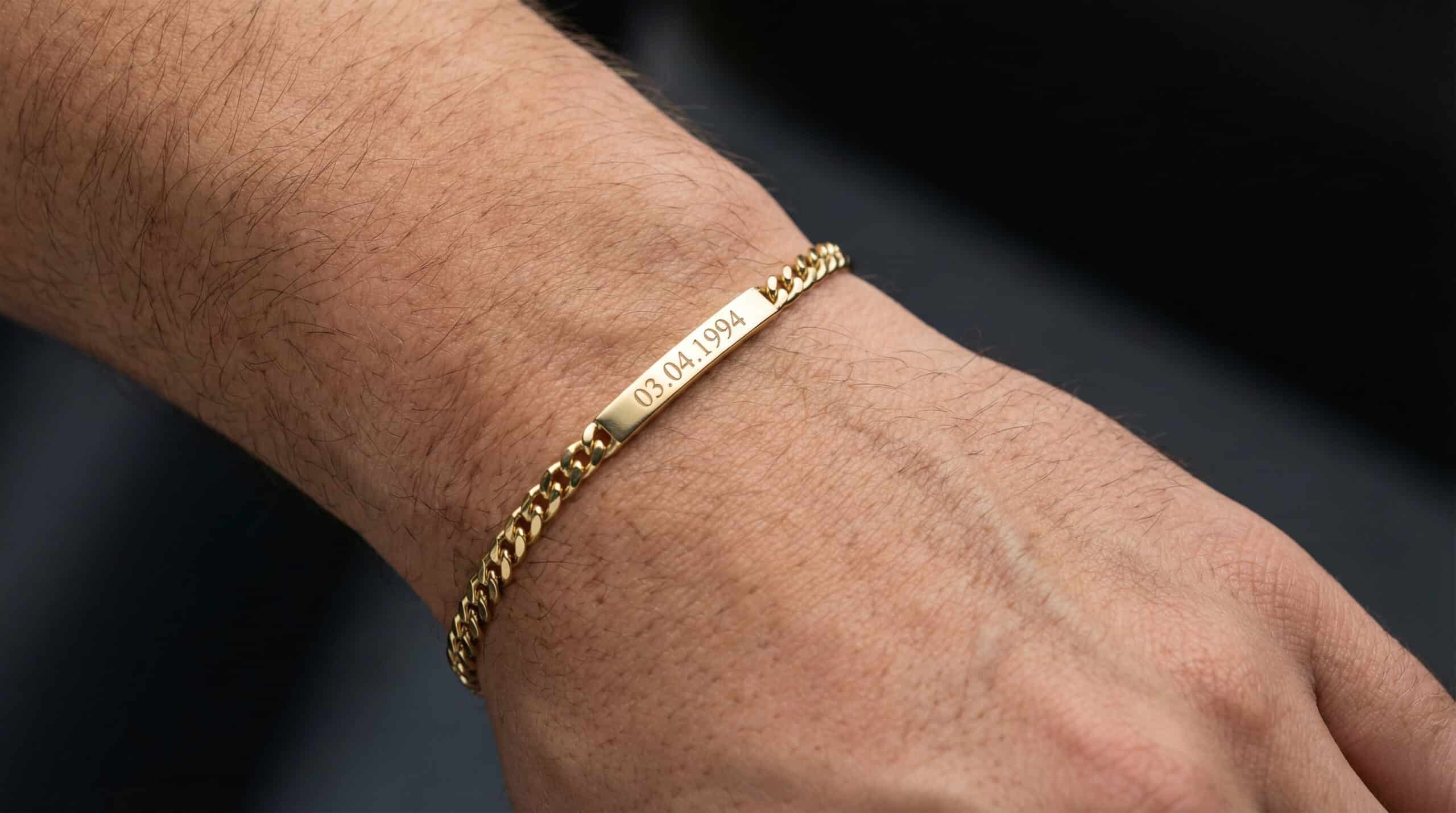 Bransoletki męskie z grawerem – pomysł na osobisty prezent